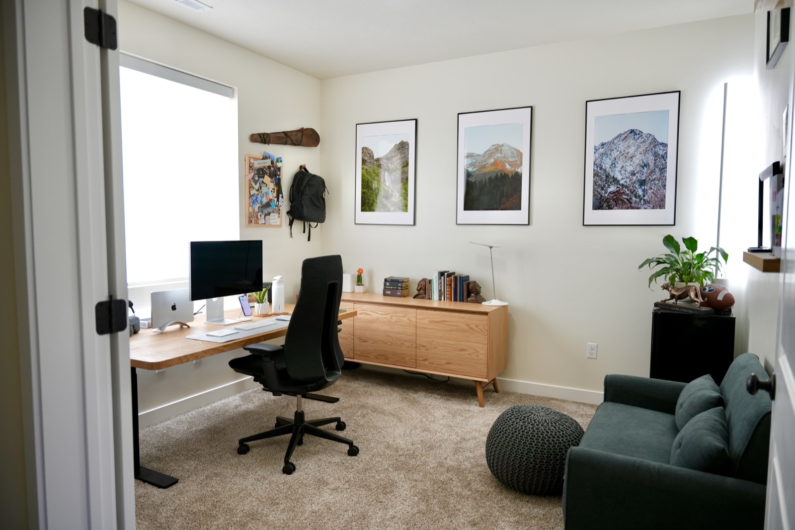 Austin's workspace