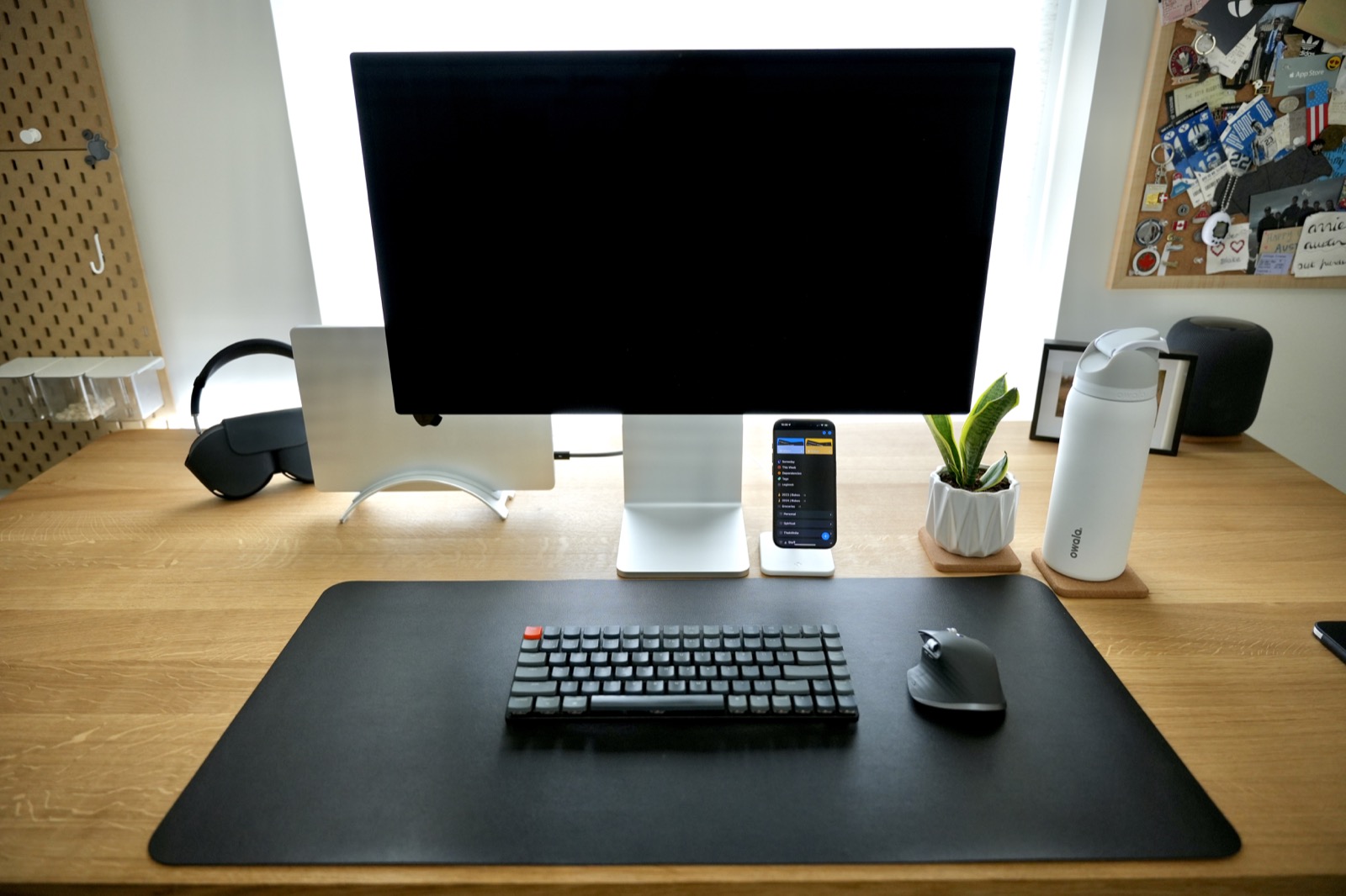 Austin's workspace